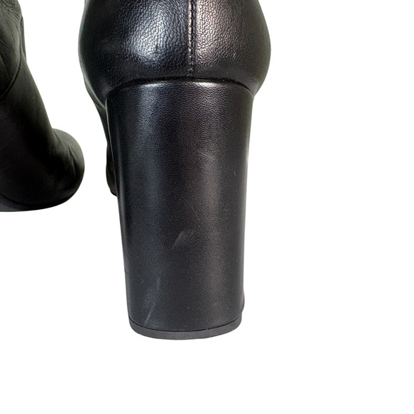 Marni Black Leather Block Heel Ankle Boots Size IT 39 size 9 - Picture 9 of 15